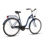 Mestský bicykel Vellberg NEXUS 28" 3 prevodový modrý 